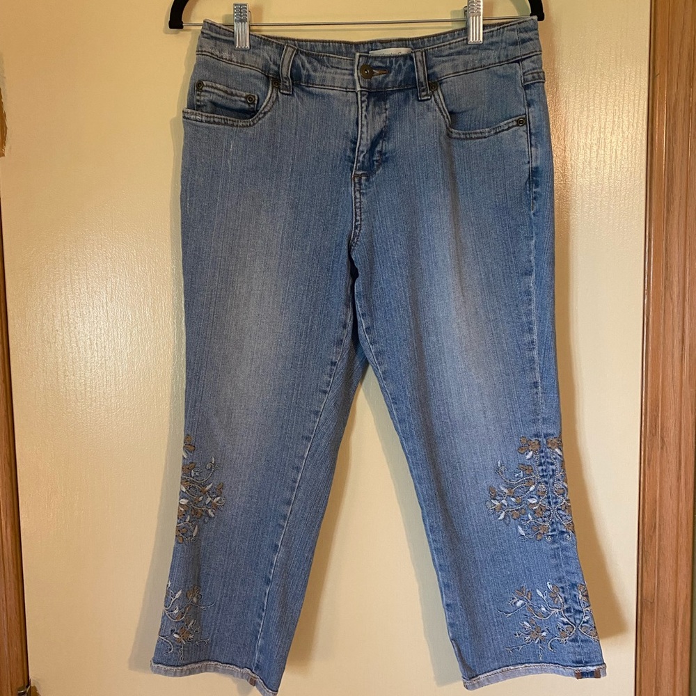Coldwater Creek Denim Capris, 8P